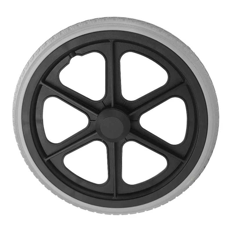 14 Inch Wheelchair Wheel Replacement 14 Inch 350x30mm 6001 Bearing 12mm Inner Hole Rollator  Walker
