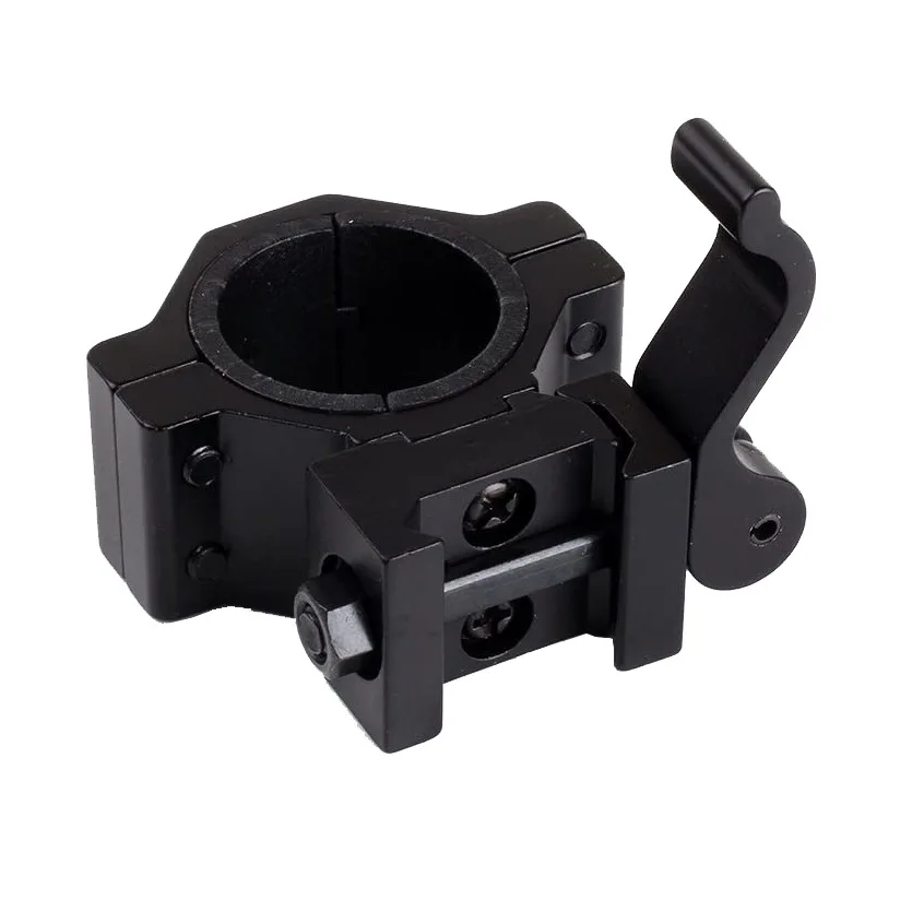 25.4/30mm Quick Release Scope Ring Mount Optische Zaklamp Laser Houder 20mm Rail Speelgoed Pistool Riflescope Sight QD Mount Adapter
