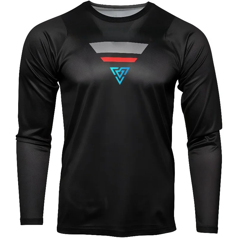 

Горный внедорожный велосипед, мотоцикл, спортивная рубашка на выносливость, мужская рубашка с длинными рукавами для бездорожья, дышащая, быстросохнущая