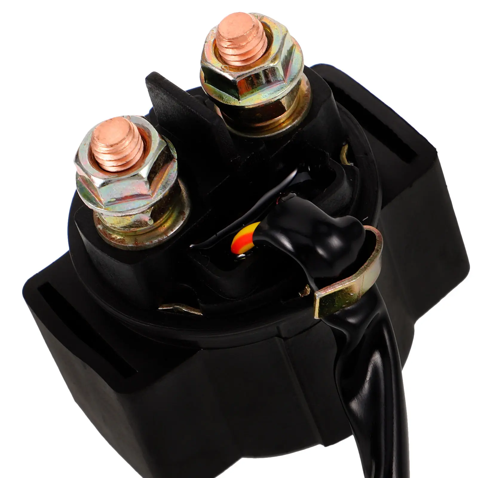 Starter Relay Motorcycle 12V Power Relay Heavy-Duty Copper Aluminium Material Improved Safety Stable Current Flow Easy