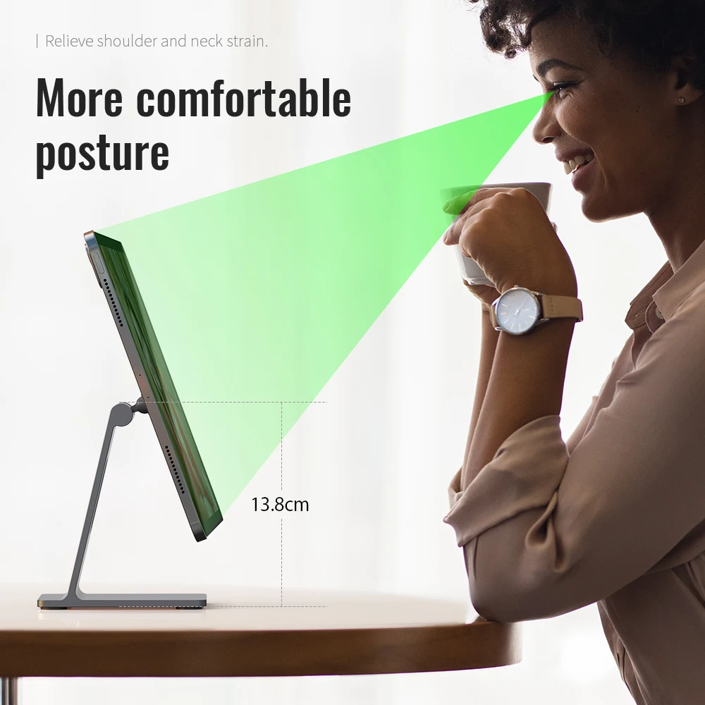 Magsafe Manyetik Telefon Tutucu Tablet Standı iPhone için iPad Braketi tablet telefon Alüminyum Tutucu Masaüstü Desteği Montaj