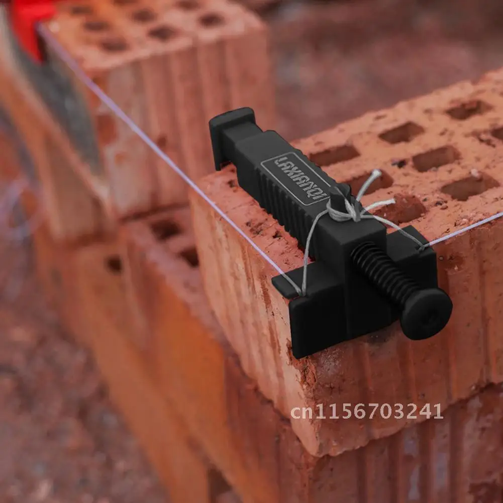 5pcs Bricklaying Measuring Drawing Leveler Wire Puller Construction Masonry Building Fixer Tool Brick Leveling Line Runner