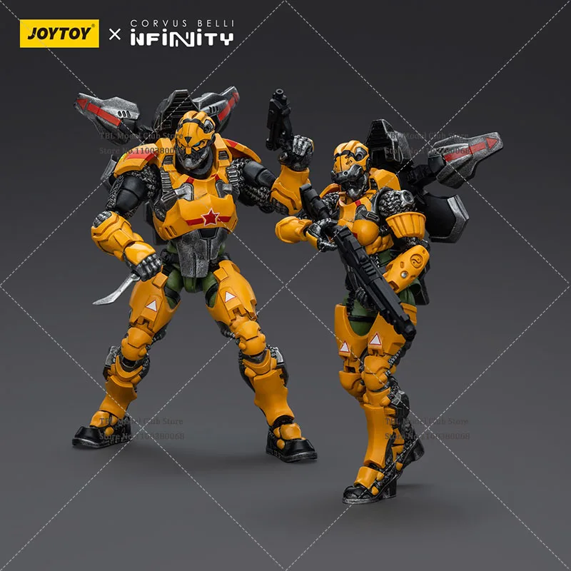 JOYTOY&INFINITY 1/18 Scale Yu Jing Special Action Team Tiger/Black Ops Tiger Soldier 17cm 10.5cm Female Male  Action Figure