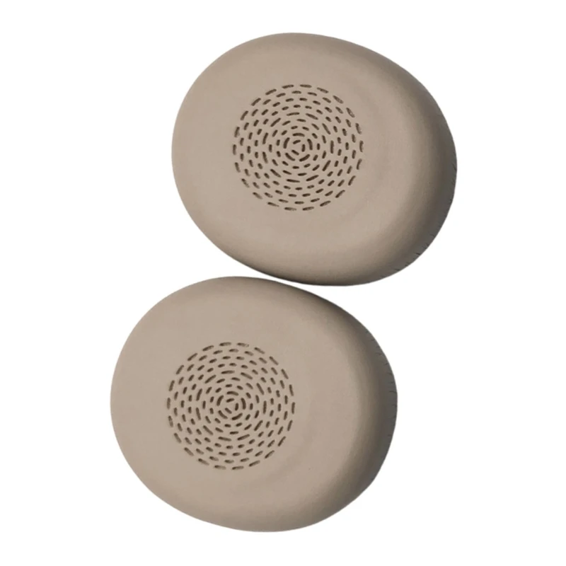 1 par almofadas para fones ouvido, substituição almofadas couro proteico para fones ouvido evolve2 75