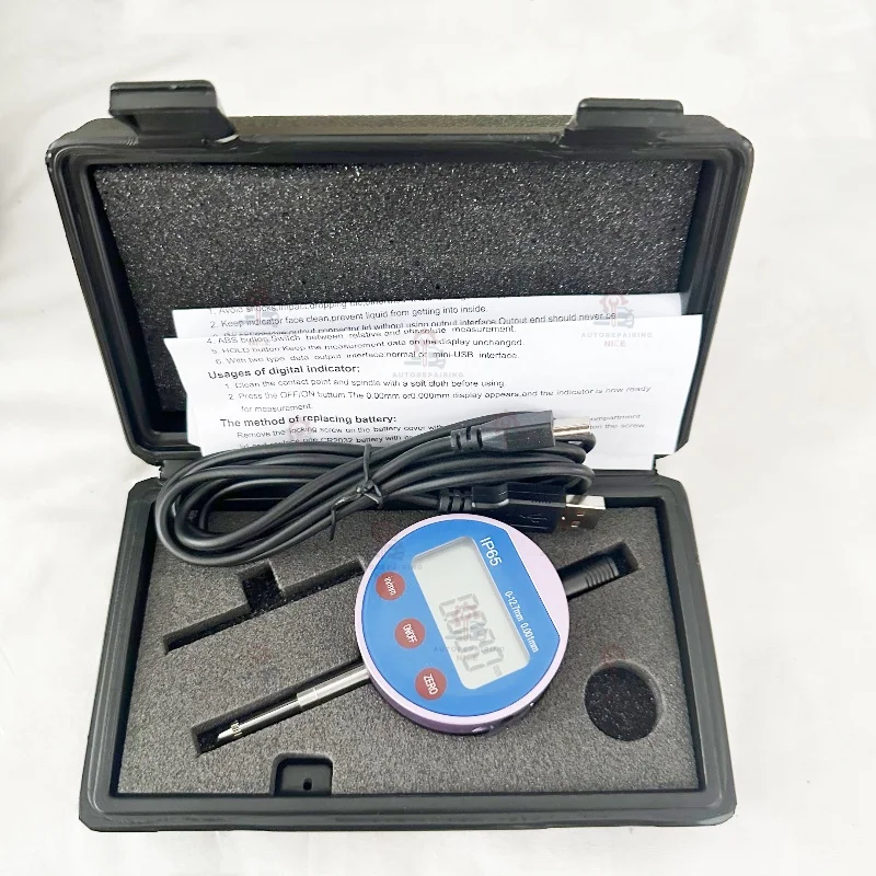 

Новый высокоточный цифровой микрометр с сенсорным экраном IP65 0,001 мм