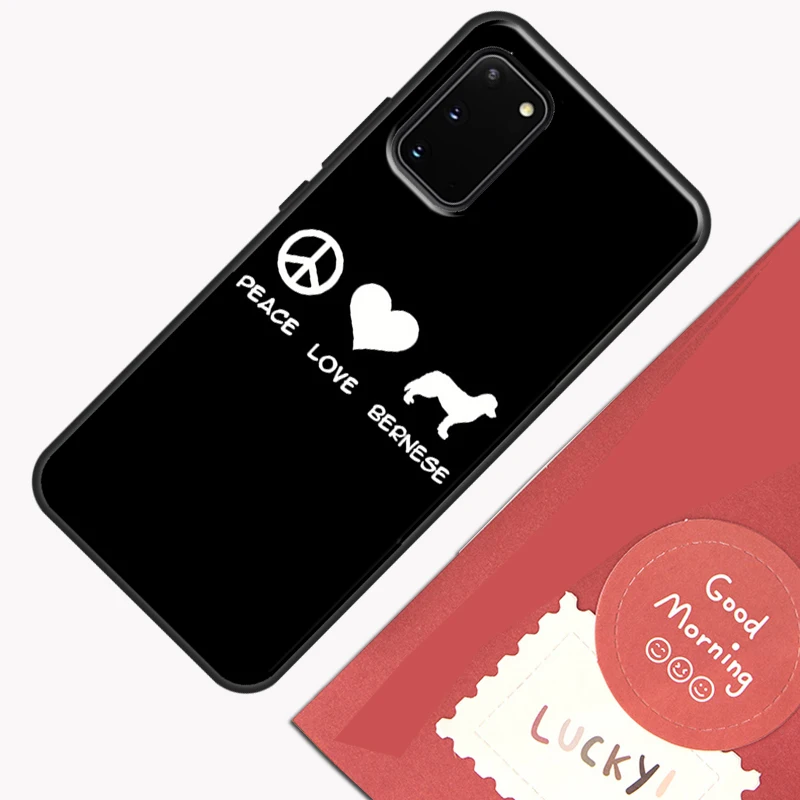 Funny Bernese Mountain Dog Phone Case For Samsung Galaxy S23 S26 Ultra S20 S21 S22 S24 S25 Plus S10 S25 FE Cover Shell - view 2