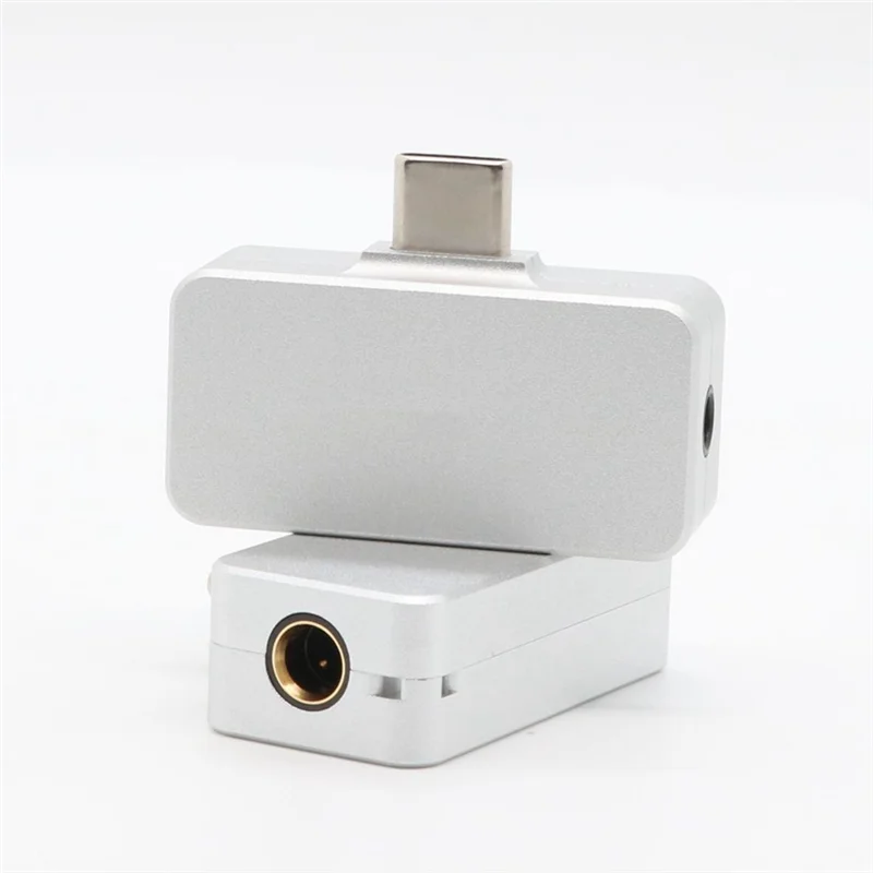 High Performance Decoding Portable Multifunction Adapter Type-C To 3.5Mm And 4.4Mm Female Hifi Adapter