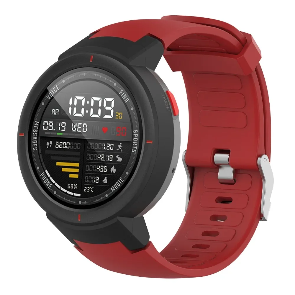 Silicone Wrist Strap For Xiaomi Amazfit Verge Replacement Sport Bracelet For Xiaomi Amazfit Verge 3 Wristbands band Accessories