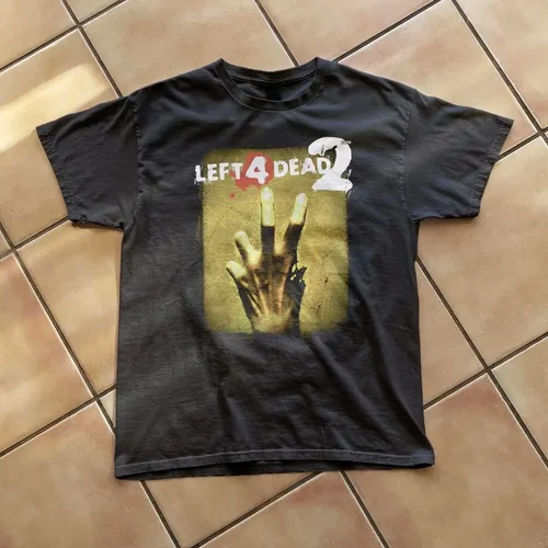 Imagen 2 del producto Camiseta clásica de Left 4 Dead 2, estética Y2k, playera de juego de los años 2000, L4D2