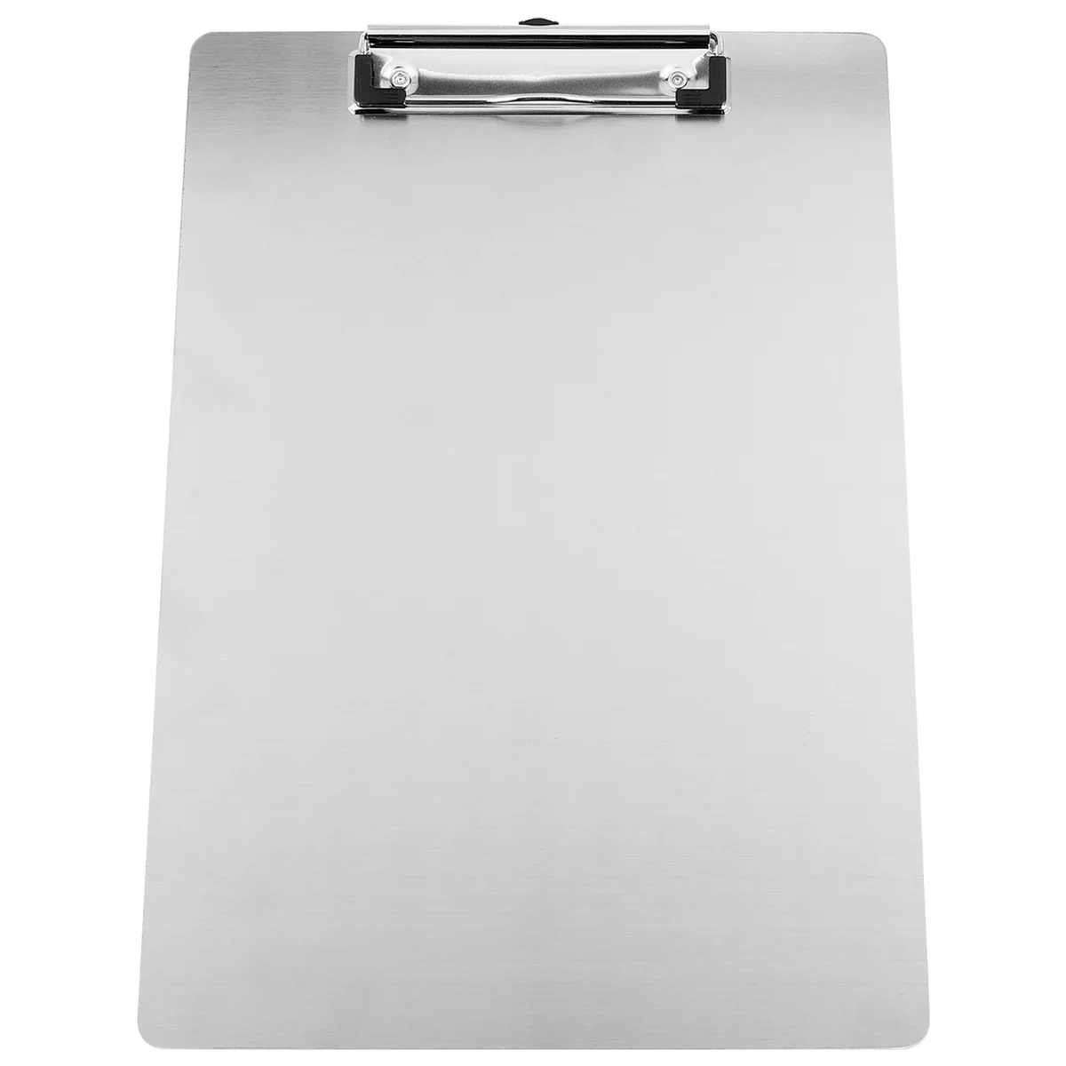 Metal Clipboard Folder A4 Stainless Steel Clip Board Bill Storage Folder Writing File Board Menu Splint for Business HOT