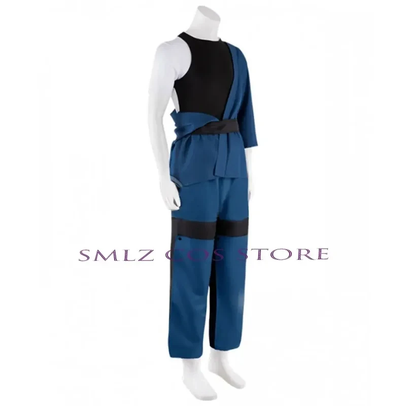 

✠2026✠ Anime A Young Master Cosplay Shinmon Benimaru Cosplay Costume Man Blue Kimono Wig Suit Halloween Party Uniform Outfit fo✠