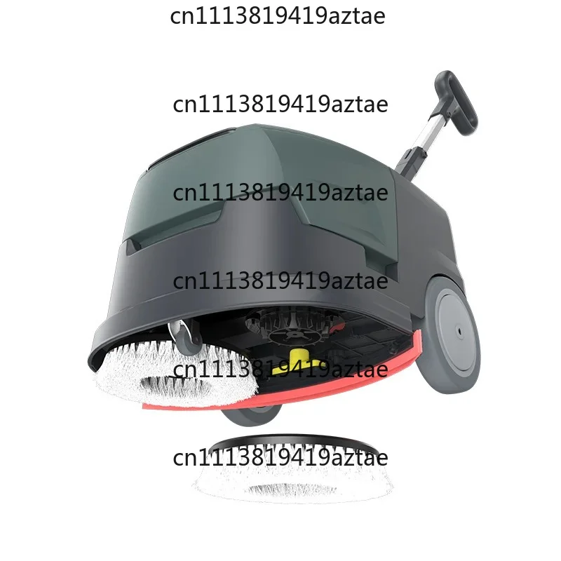 Handheld Floor Scrubber Dryer Automatic Machine with Lithium Battery Electric Wet Dry Cleaning for Business