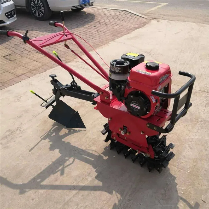 Agricultural Mini Tiller & Weeder With Petrol/Engine Cultivator & Corn Planter For Farmer Use