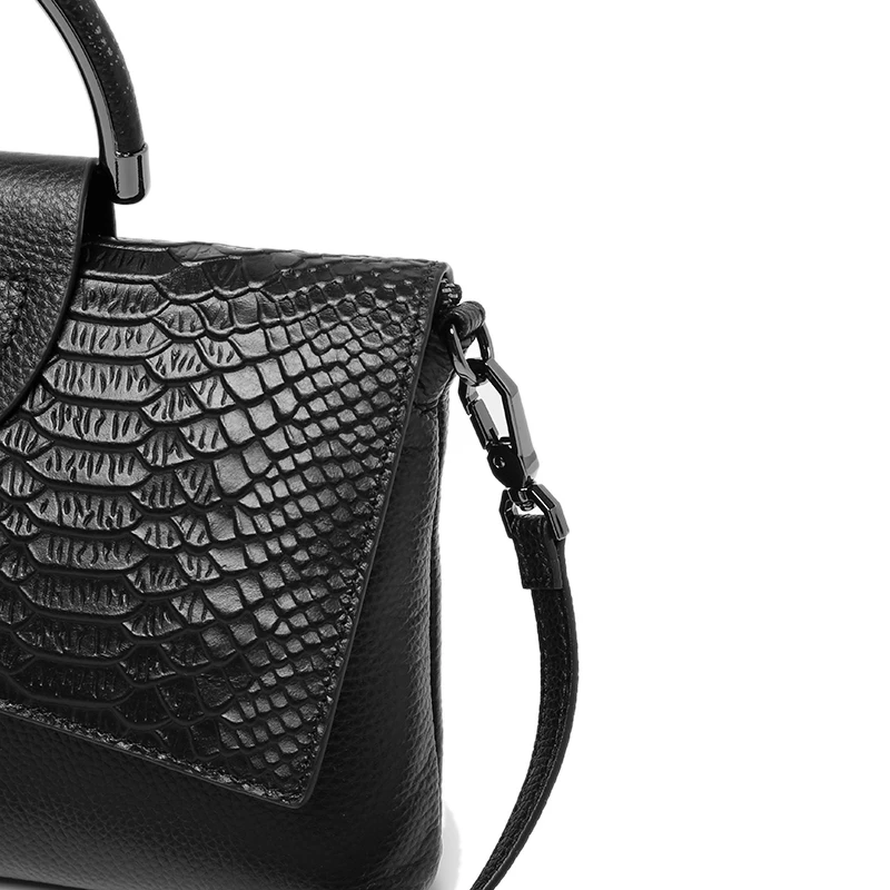 2023 Brand Design Luxury PU Leather Snake Print Handbag Fashion Ladies Hand-held Large Capacity Women Bag Shoulder