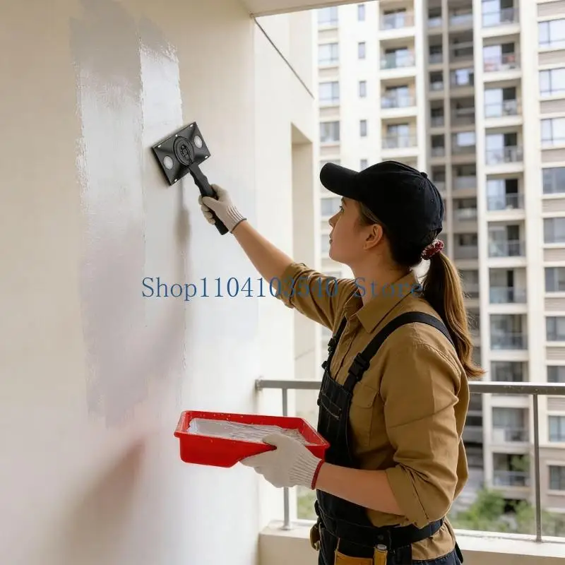 02DC 7 Inch/9 Inch Rotating Scrub Brush With 360 Degree Rotating For Home And Vehicle Cleaning