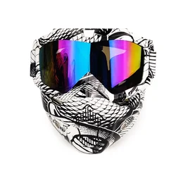 Outdoor Cycling Mask Street Face Mask Motorcycle Goggles Air Soft Mask Open Face Motorcycle Helmet Cycling Face Shield