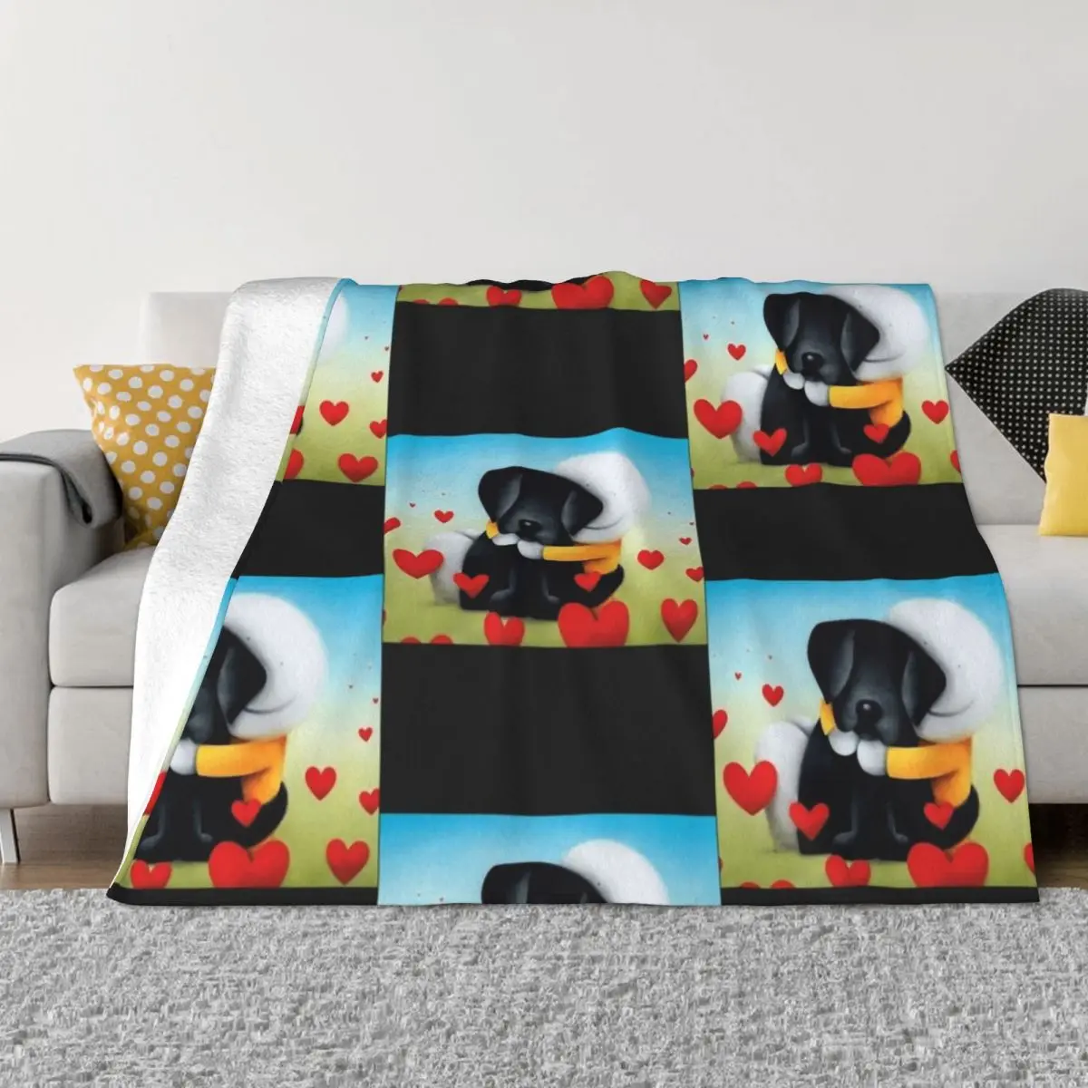 Doug Hyde Throw Blanket Cute Plaid Thermals For Travel Blankets