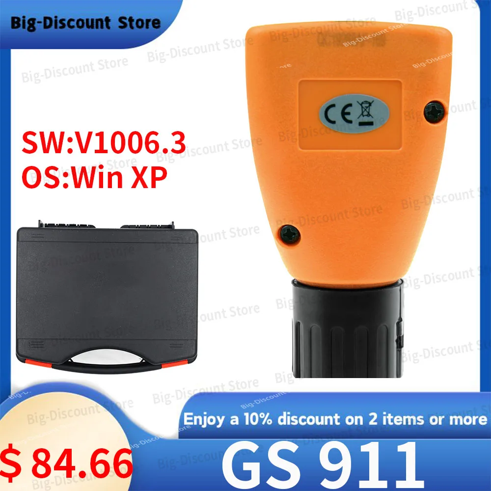 

Diagnostic Tool GS-911 Diagnostic Tool For BM-W Motorcycles V1006.3 Emergency Scanner GS911 Professional Engine Analyzer tools