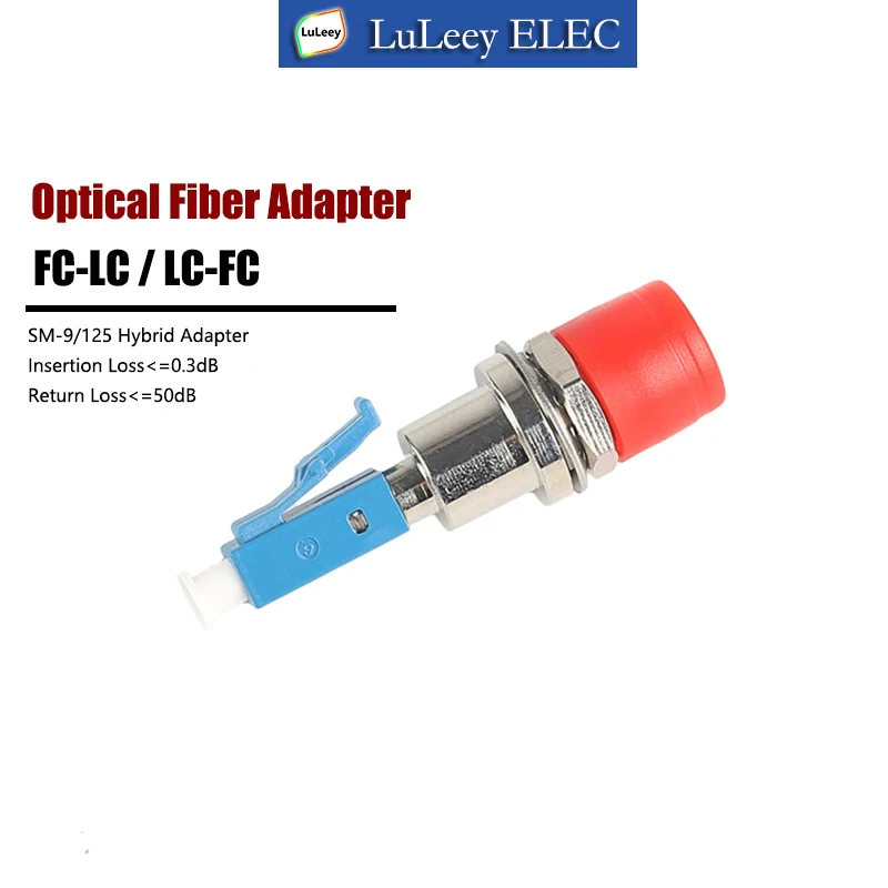 

FC- LC/Φ волоконно-оптический адаптер, фланцевый соединитель, адаптер LC, мужской трансферный соединитель, Волоконно-Оптические Инструменты, одномодовый FC, женский
