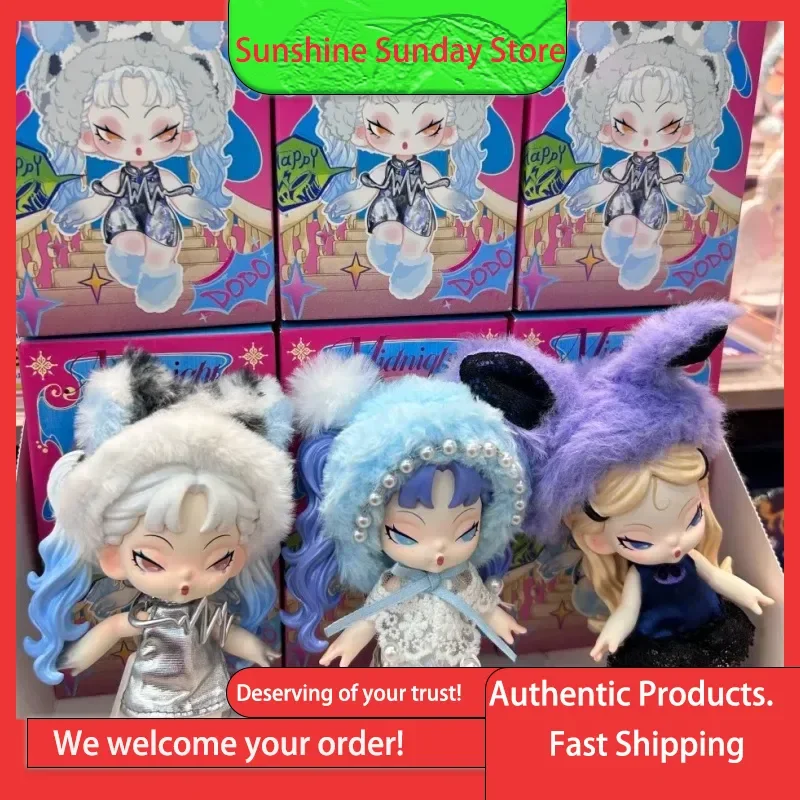 

Подлинная подвеска Dodo Nami Midnight Disco, слепая коробка, плюшевые куклы, милые фигурки, игрушки, подарки для подарка, модные игрушки, украшения, клей