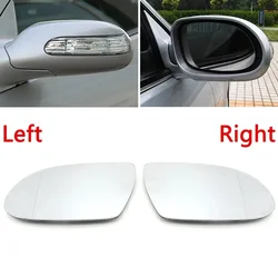 For Mercedes-Benz R171 W230 R230 SL500 SL600 SLK300 SLK350 2003-2008 Car Side Rearview Heated Rear View Mirror Glass Lens