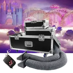 2000/3000/4000/5000W Water Mist Machine Low Lying Fog Smoke Machine DMX Remote Control Wedding Equipment for DJ Concern Dance