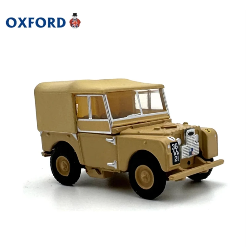 

Diecast 1:76 Scale OXFORD Military Off-Road Vehicle Alloy Car Model Exquisite Finished Product Simulation Static Model Gift