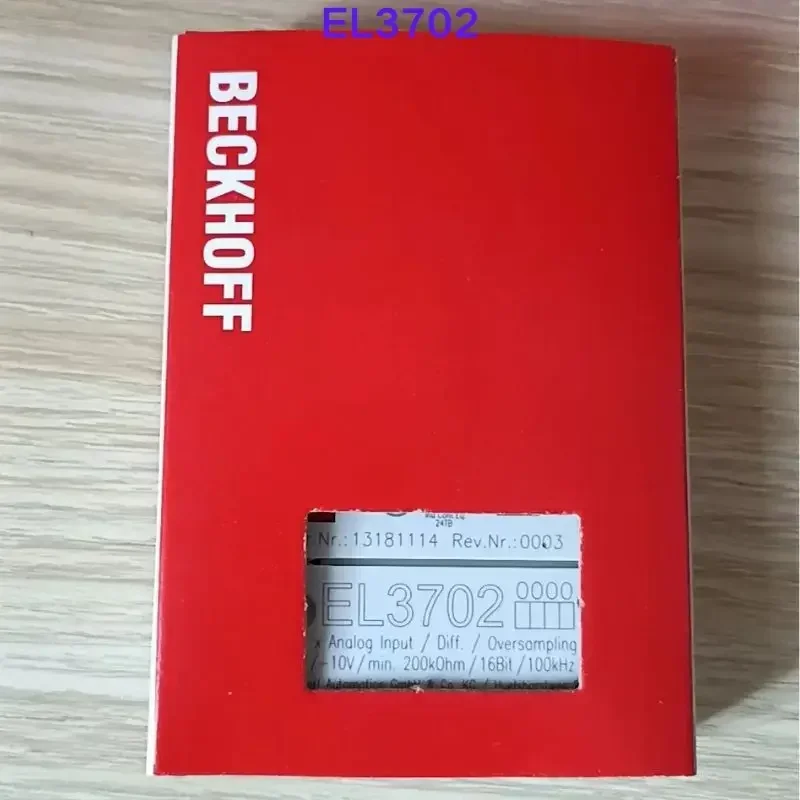

New plc module EL3702