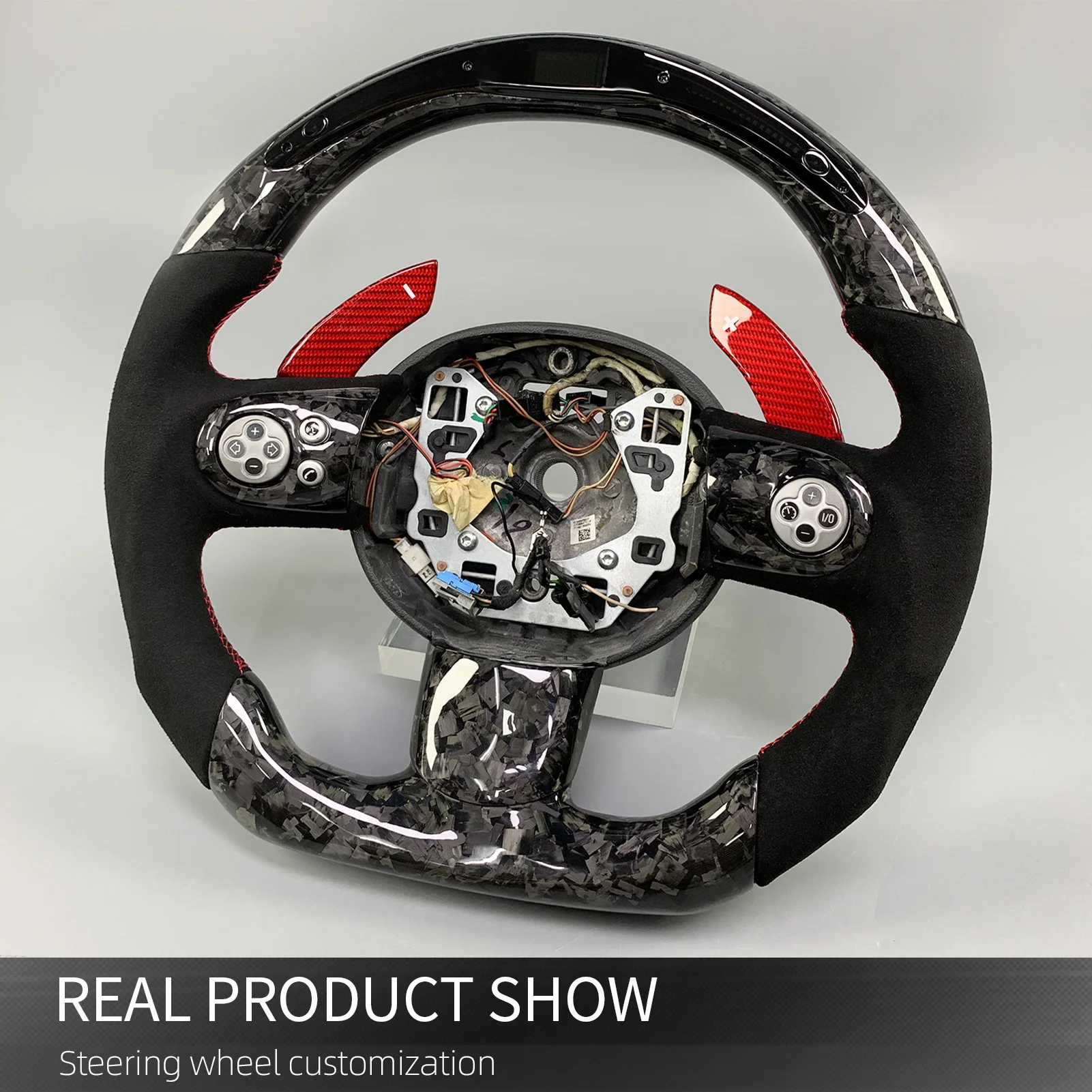 ZJZ Индивидуальное рулевое колесо из углеродного волокна для Mini R серии R55 R56 R57 R58 R59 R60 R61 JCW Cooper S Countryman Clubman Paceman