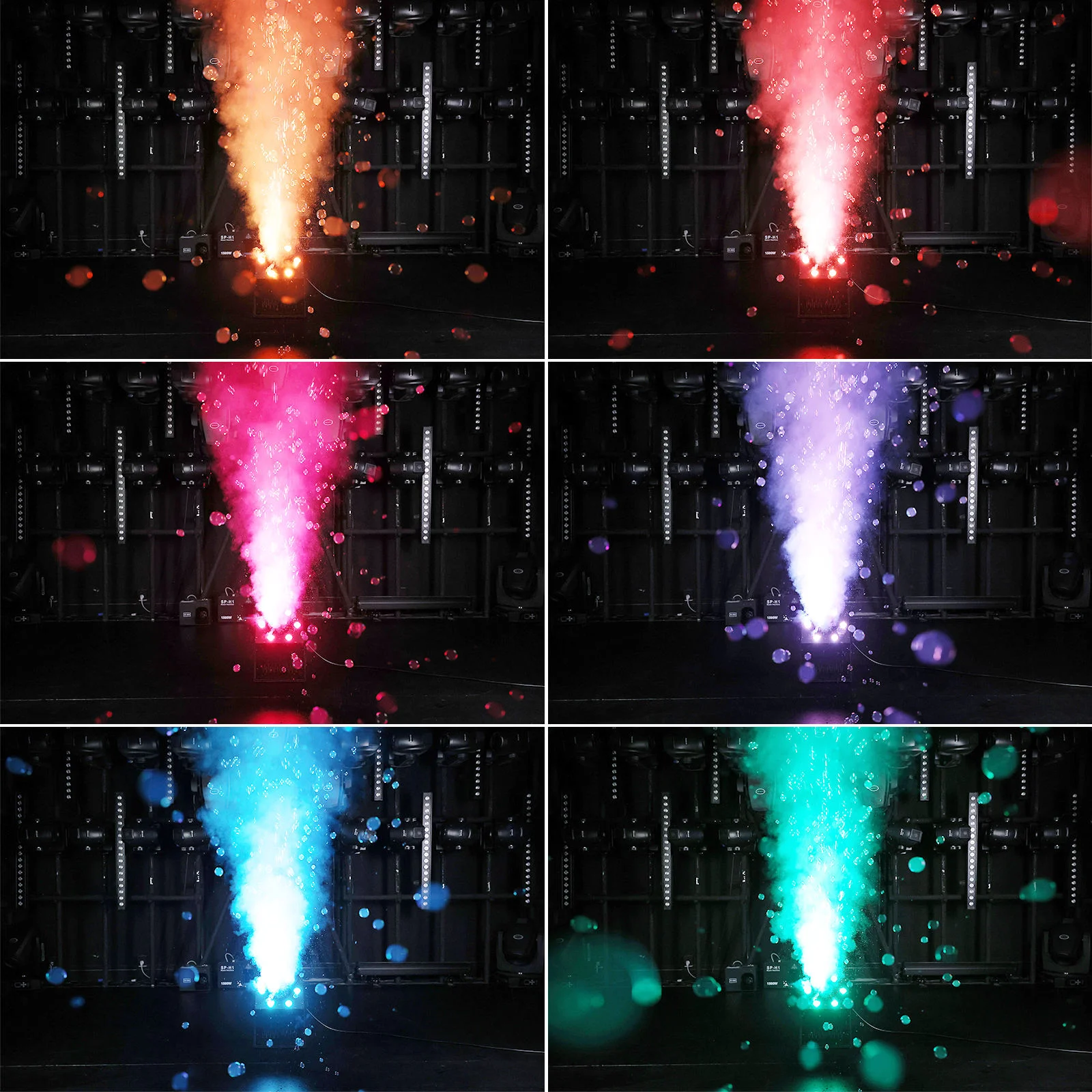 Butoy Mini Smoke Bubbles Machine 600W Wireless Remote Control DMX Bubble Sprayer for Wedding Outdoor Party Dancing Show