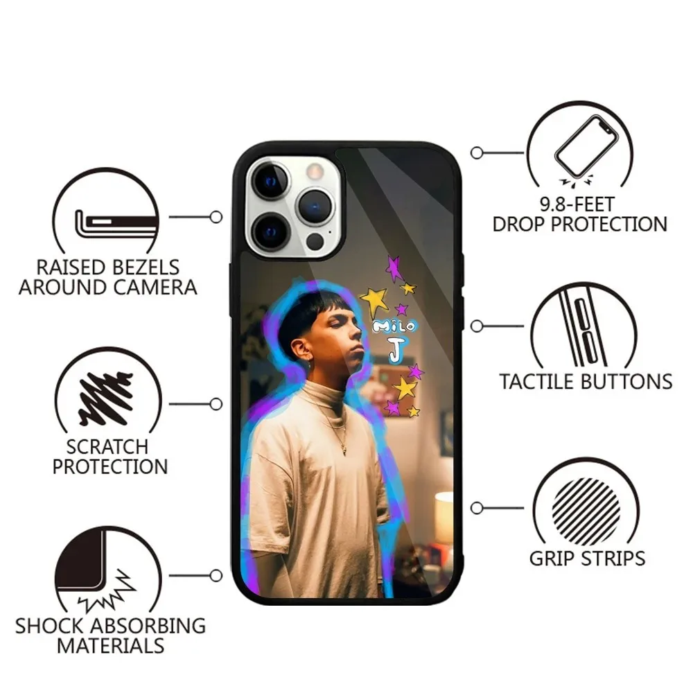 Singer M-Milo J Phone Case For iPhone 16,15,14,13,12,11,Plus,Pro,Max,Mini Magsafe Magnetic Wireless Charging