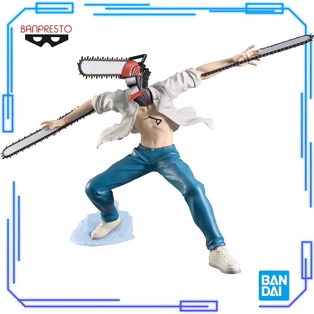

In Stock Bandai Original Genuine Banpresto Anime Gekijouban Chainsaw Man Reze Hen Denji Grandista 21cm Model Toy Figures Gift