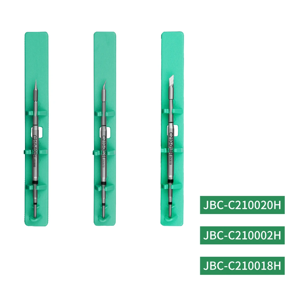 

Original C210 Soldering Iron Tips 210 Tips for JBC T210-A T210-NA Sugon T26/T26D Soldering Handle Soldering Station Welding Tip