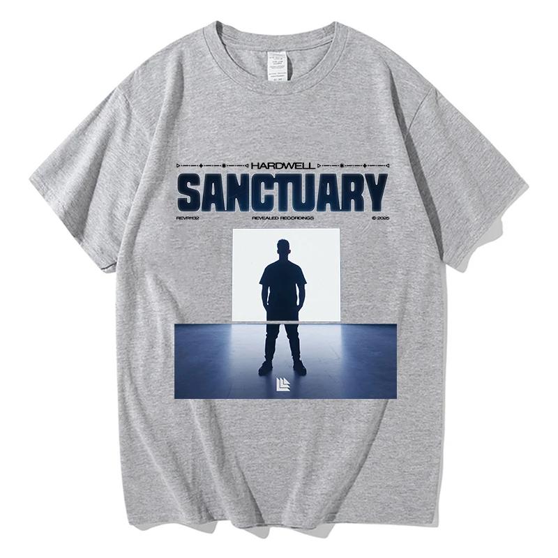 Camiseta Hardwell Sanctuary para hombre y mujer, camisetas de algodón, ropa informal estilo Hip Hop Retro, camiseta de marca de manga corta Y2k, camisetas, ropa para hombre