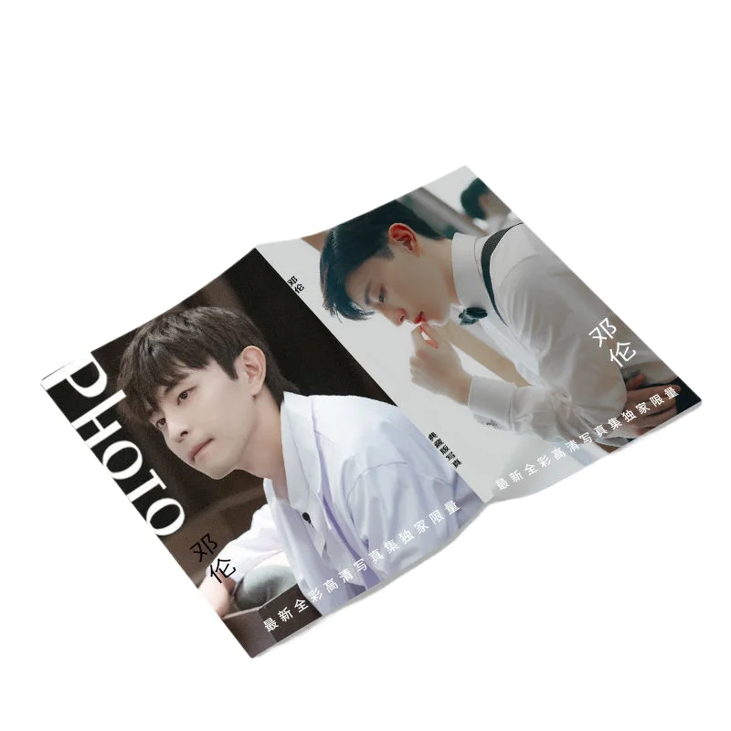 

Deng Lun Photo Album Star Surroundings Same Paragraph Postcard with Poster Bookmark Cost-effective Memorial Collection Prints