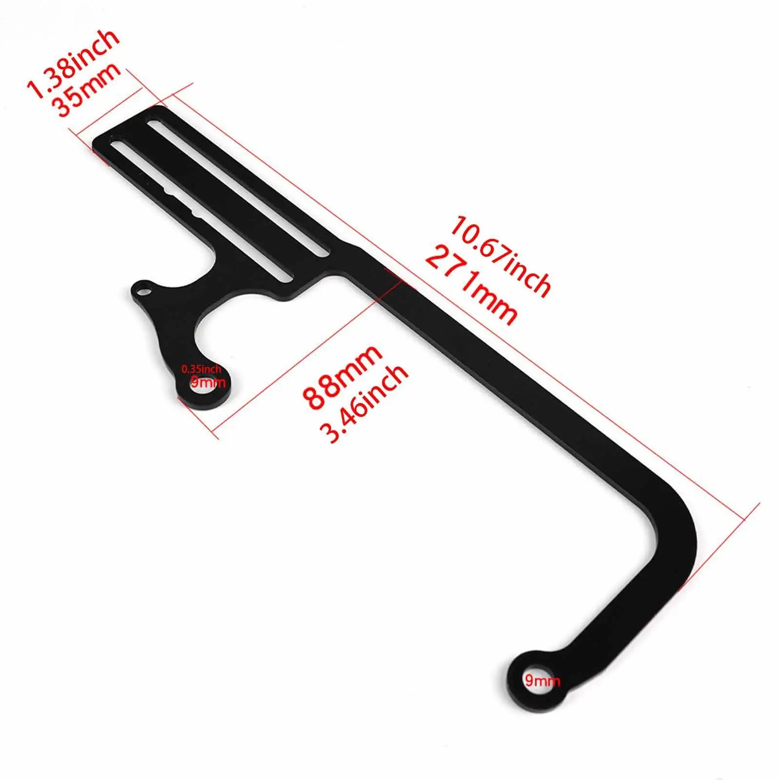 

Heavy Duty Carburetor Throttle Cable Bracket Kit with TV Cable Adjustable Mounting for 700R4 Automatic Transmission