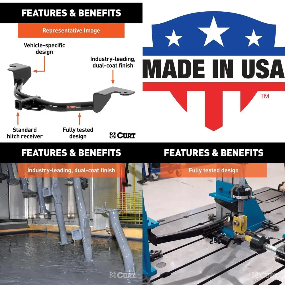 

11265 Class 1 Trailer Hitch, 1-1/4-Inch Receiver, Fits Select Toyota Corolla