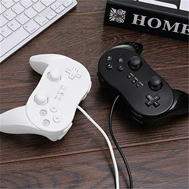 1/2PC New Wired Classic Controller Gamepad Game Joystick For Wii Classic Console Second-generation