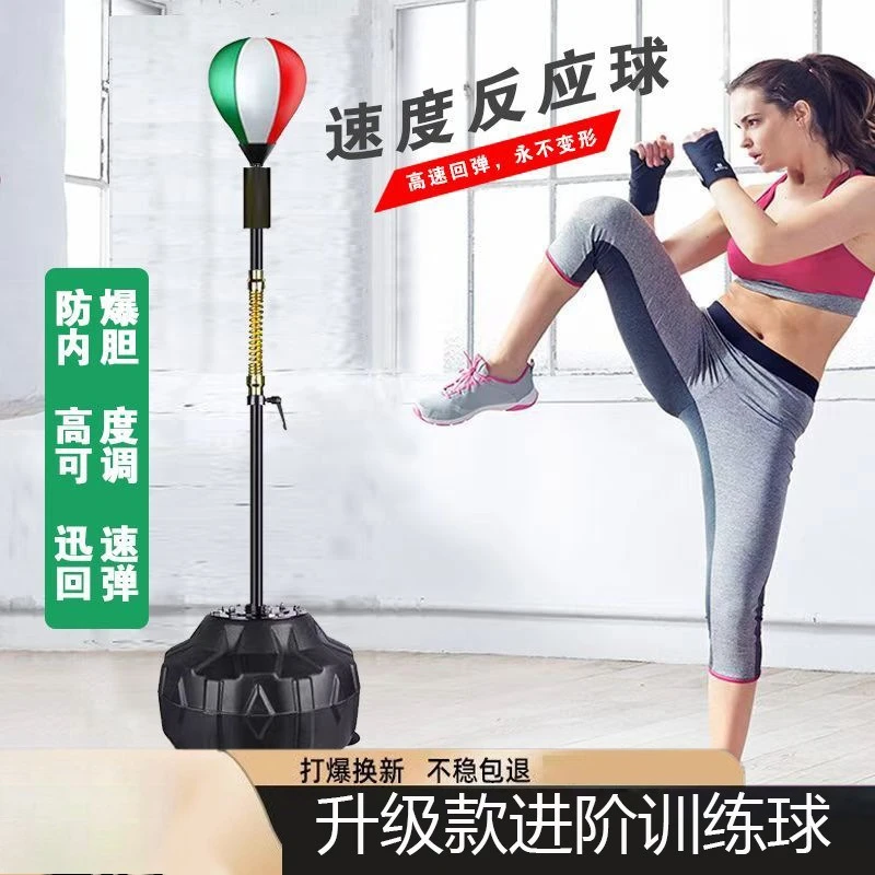 

Gym martial arts gym boxing speed ball reaction exercise indoor vertical decompression Sanda fighting sandbag target