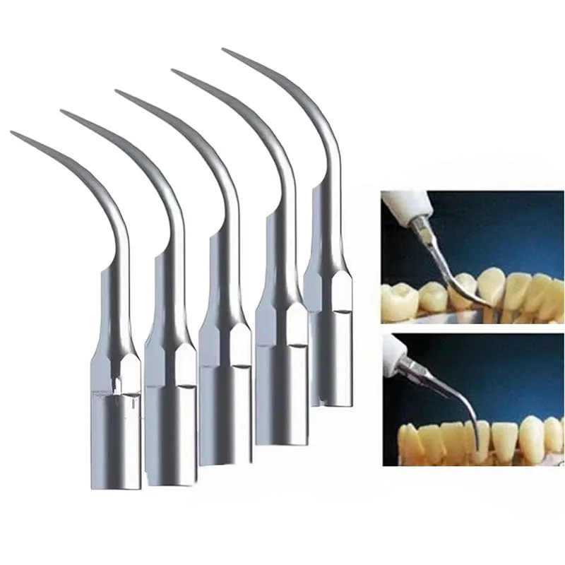 5pcs/pack Dental Ultrasonic Scaler Tips Periodontics Endodontics Endo Perio Scaling Tips For EMS Woodpecker Dentist Instruments