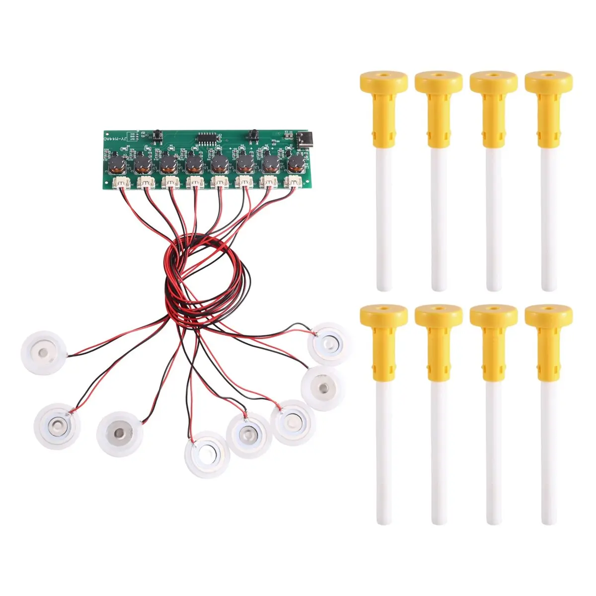 DTC5 Atomize Humidifier Module Eight Atomize Type-C Interface High-Frequency Mist Maker DIY Smart Home Air Humidifier Parts