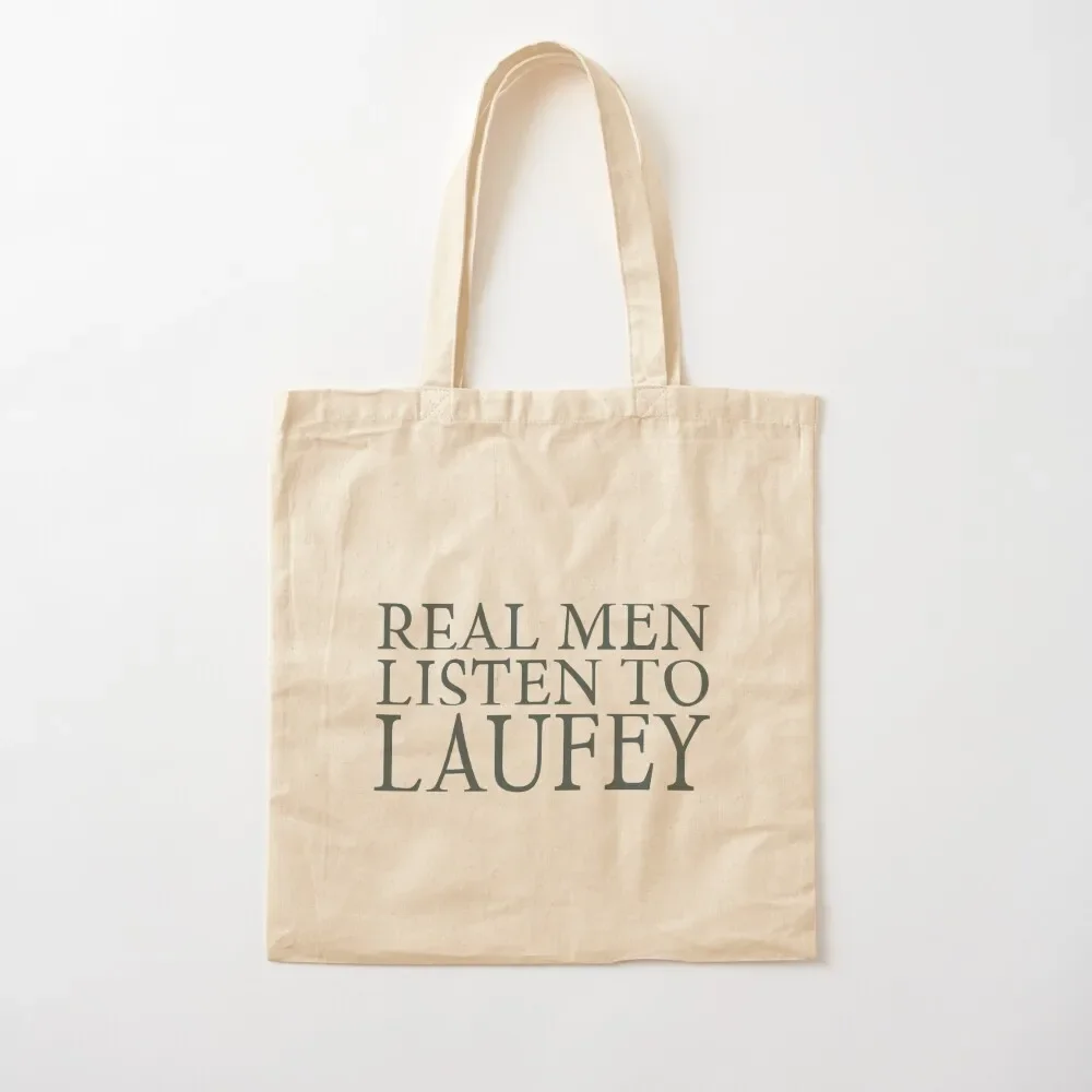 

Real men Listen to Laufey Tote Bag Gift bag Women bags Bag