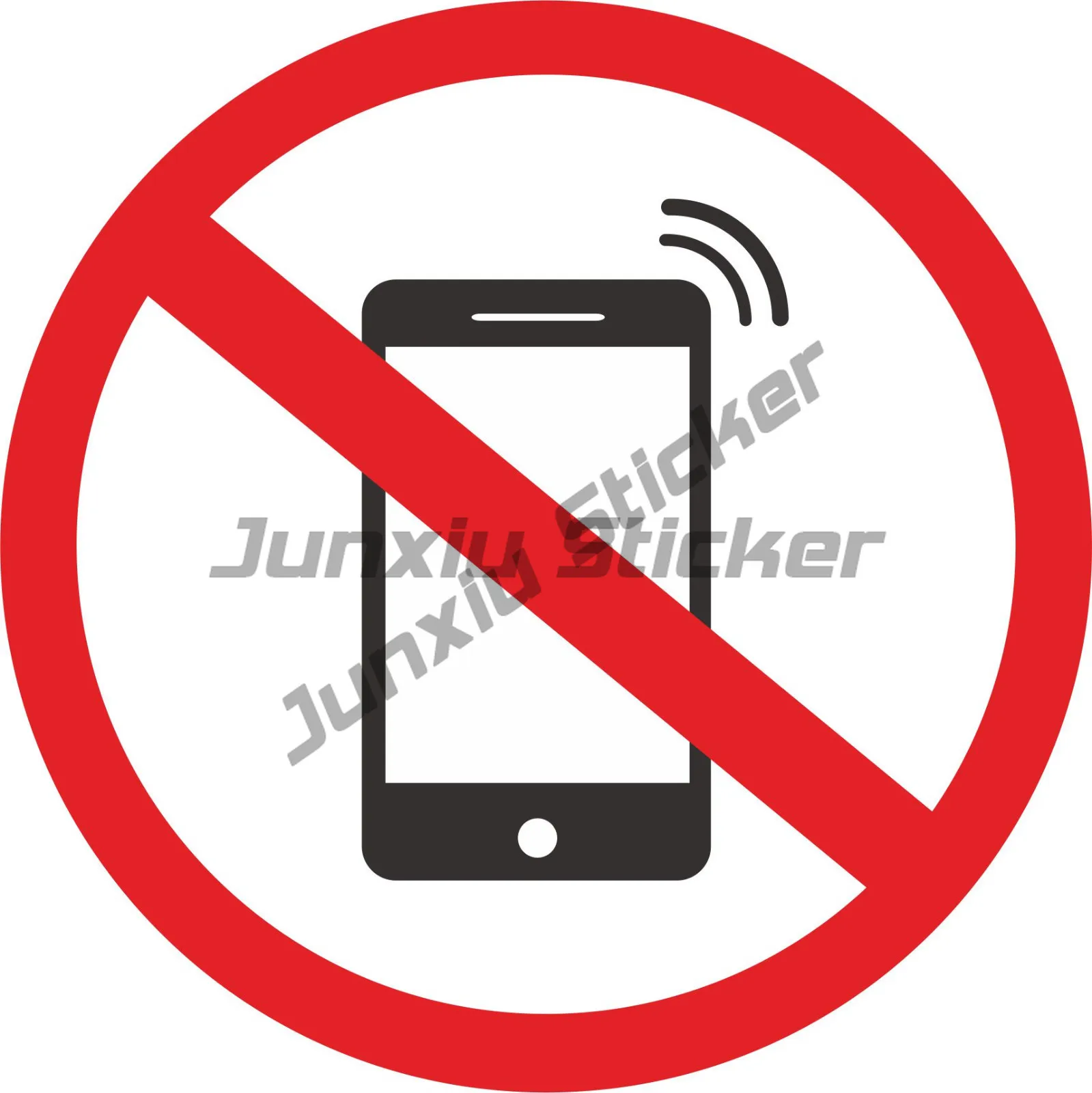 

NO MOBILE PHONES SELF ADHESIVE STICKERS CAR VAN TRUCK TAXI LORRY