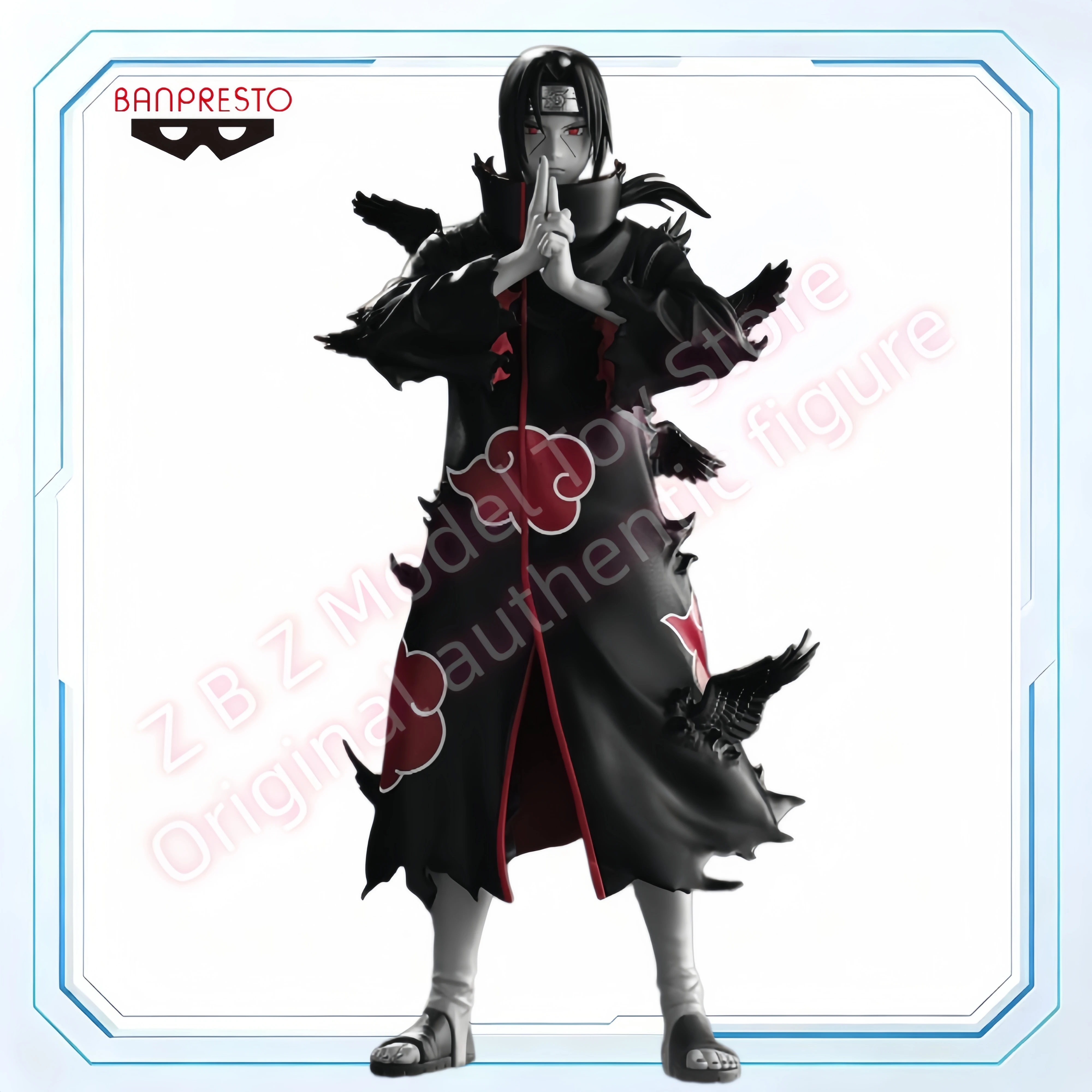 Pre-ordenar Figuras Originales y Genuinas de Naruto de Banpresto Uchiha Itachi Vers-edit-mo-ex-a-b-k9-g Juguetes Coleccionables Pintados para Exhibición Regalo