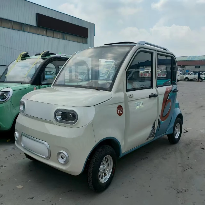 Adult mini electric vehicle new energy, motor household small electric four-wheeler