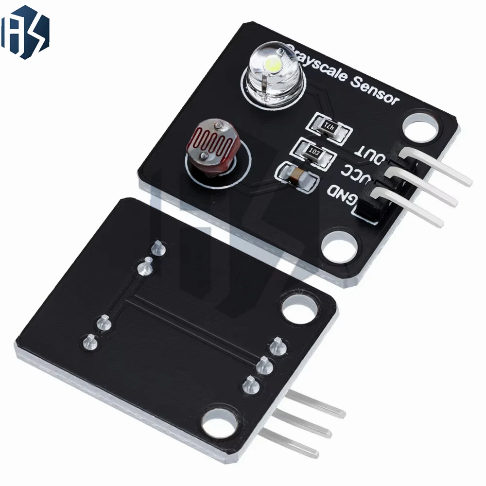 Picture 7: Photosensitive resistor Light Sensor Analog Grayscale Sensor Electronic Board Line finder tracking module For Arduino DIY Kit