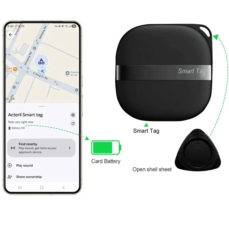 [NEW!A25P】 Android For Keys Wallet Anti-Lost Key For Finder GPS Tracking Smart Tag Tracker For Find Hub Long-Distance Locator - view 3