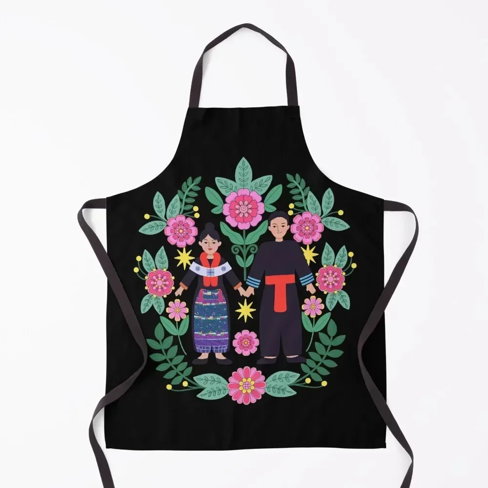 

M & S Apron For Girl Household Items Useful Women's Kitchen Chef Uniform Women Apron