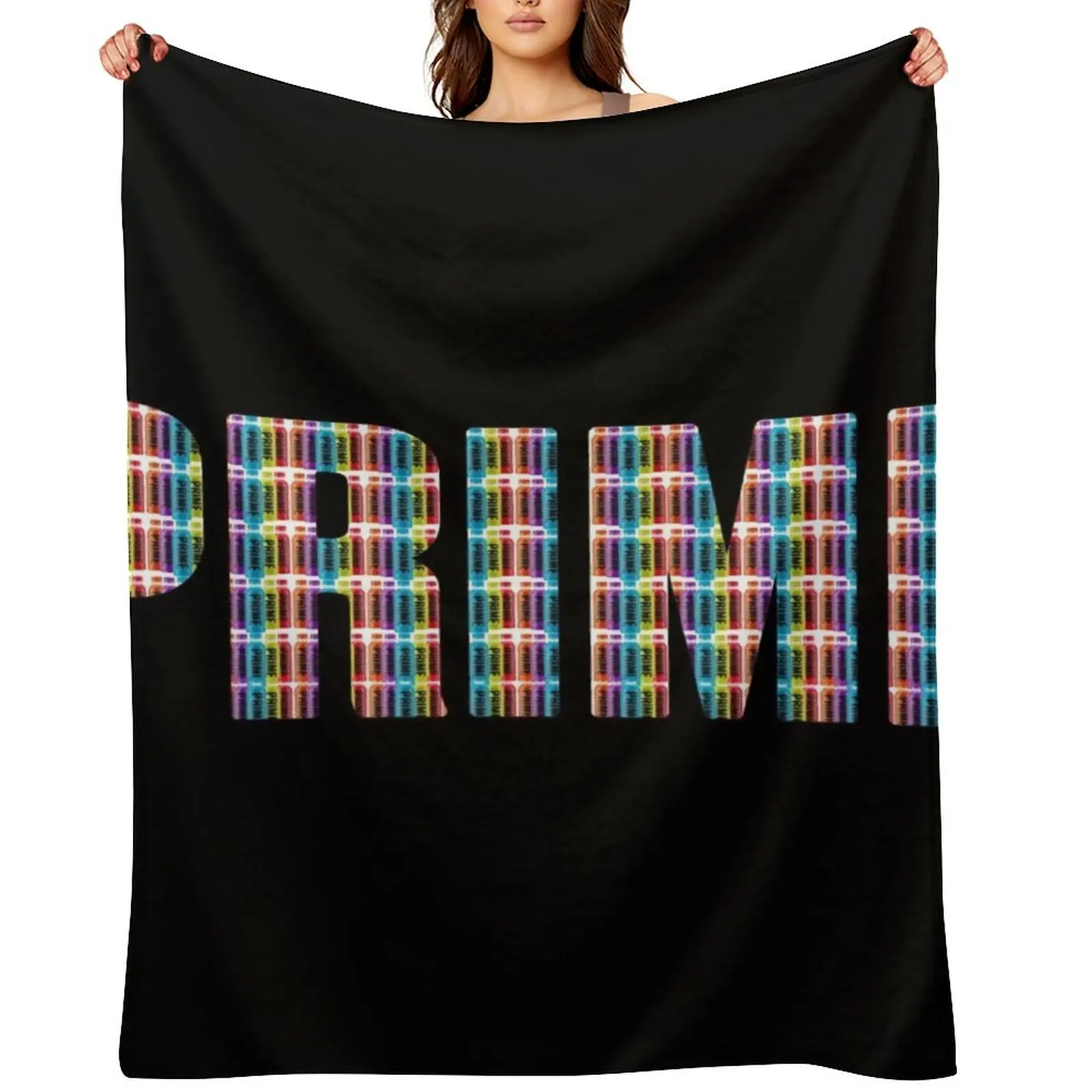 Prime Sports Drink Throw Blanket Bed Hairys Retros Decorative Sofa Blankets Sofas Of Decoration Summer Blankets