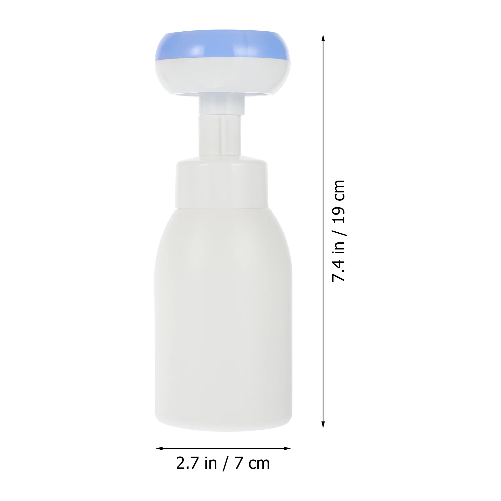 

2 Pcs Foaming H Dispenser PET Material Soap Bottles Refillable Travel Size Empty Cosmetics Bottle Foam Maker